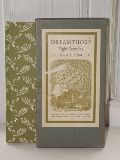 Item #3612 Dreamthrop Eight Essays By Alexander Smith. Alexander Smith.