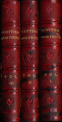 Item #6237 Lives of Scottish Worthies Vol I, II, & III. Patrick Fraser Tytler