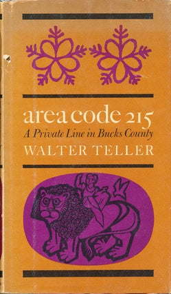 Item #7291 Area Code 215 A Private Line in Bucks County. Walter Teller