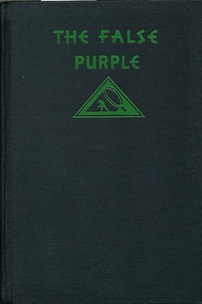 Item #7470 The False Purple. Sydney Horler