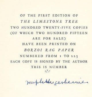 Item #8065 The Limestone Tree. Joseph Hergesheimer