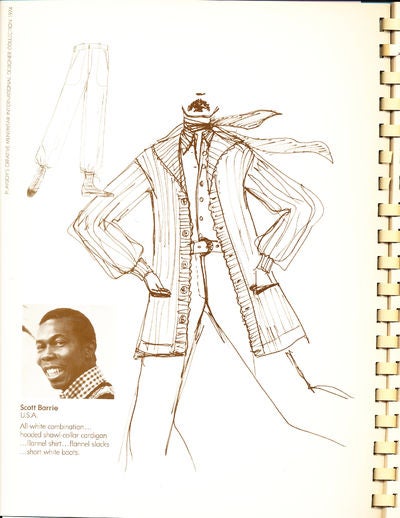 Item #8322 Playboy's Creative Menswear International Designer Collection 1974. Robert L. Ed: Green.