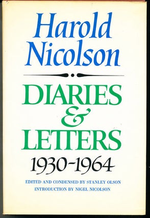 Item #8420 Diaries and Letters 1930 - 1964. Harold Nicolson