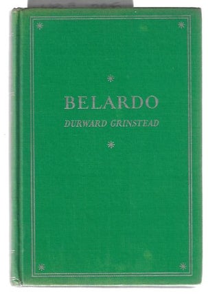 Belardo A Novel of Old Spain