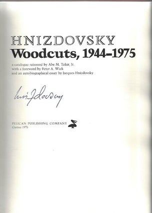 Hnizdosky Woodcuts, 1944 - 1975
