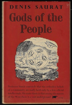 Item #9302 Gods of the People. Denis Saurat