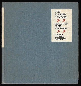 Item #9400 The Blessed Damozel. Dante Rossetti