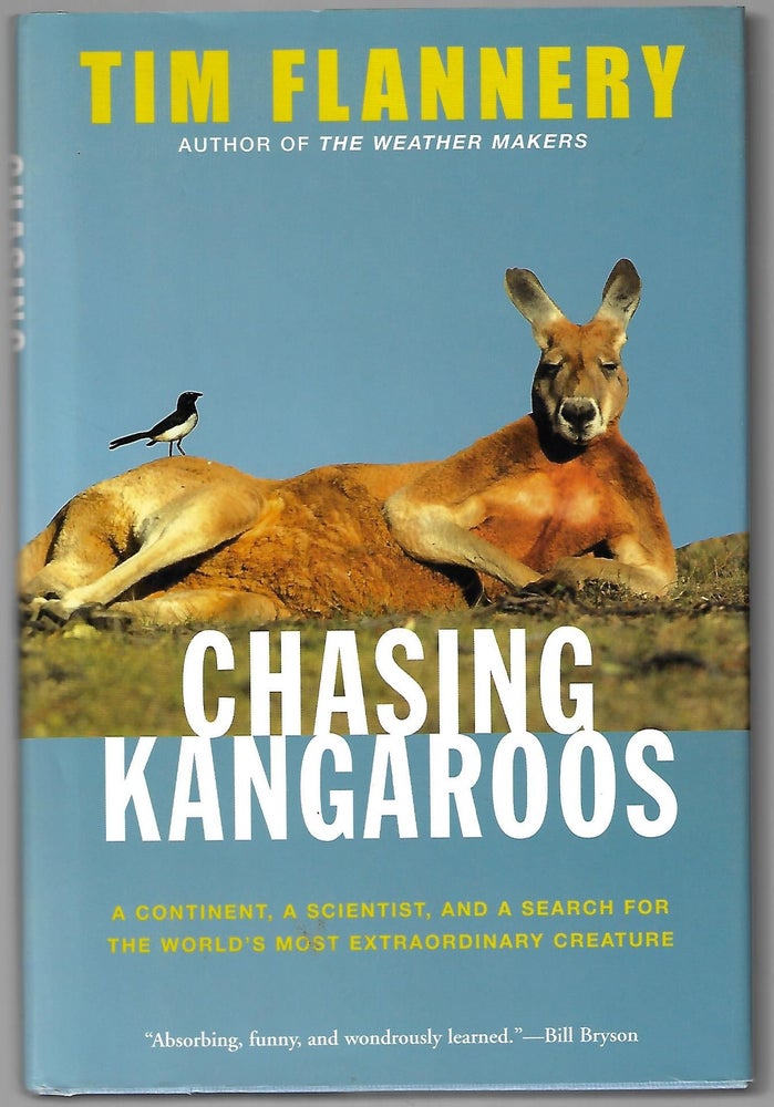 Item #9443 Chasing Kangaroos. Tim Flannery.