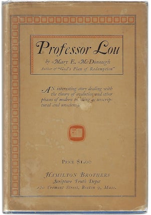 Item #9470 Professor Lou. Mary E. McDonough