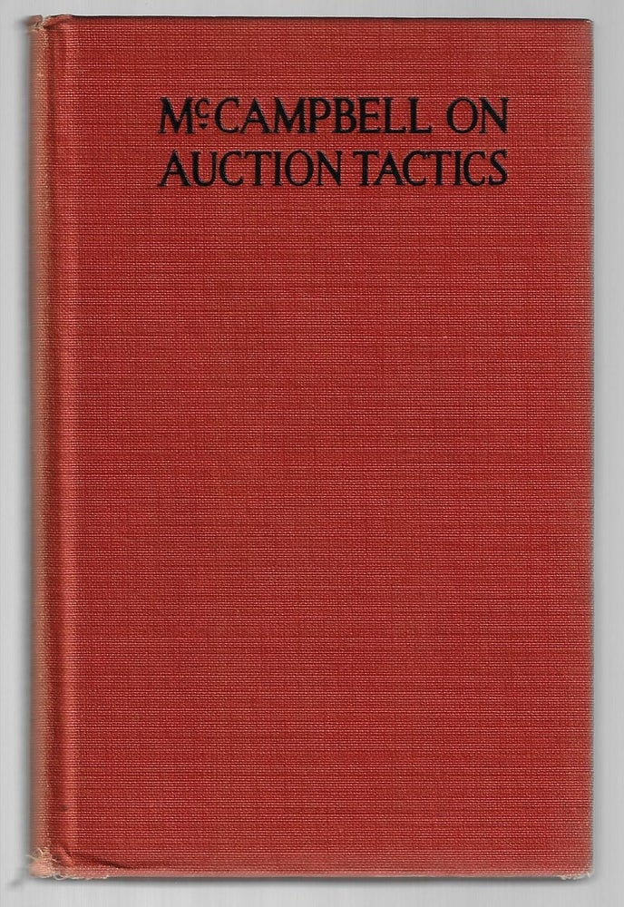 Item #9554 Auction Tactics. Bryant McCampbell.